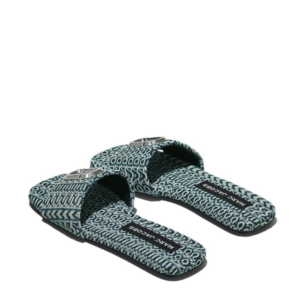 Marc Jacobs The J Marc denim slides 36 NWT - image 7